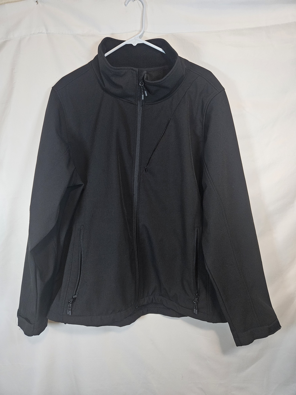Pulse Black Lightweight Softshell Jacket Waterproof Windproof